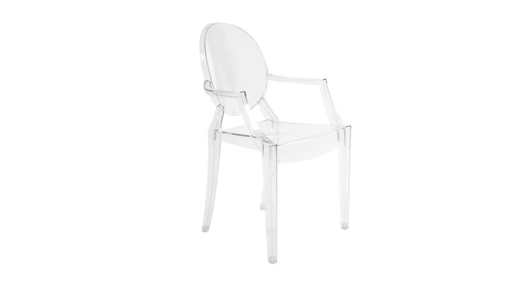 Louis Ghost Chair – Clear