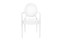 Louis Ghost Chair - White