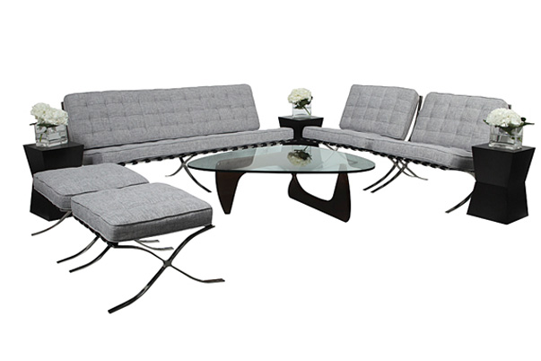 Barcelona Lounge Grouping – Grey