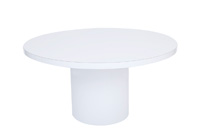 Orb Dining Table - White