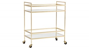 Bar Cart Gold