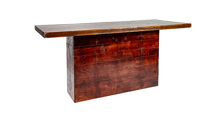 Timber High Dining Table