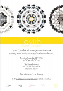 2016 Lavish Annual Industry Event
