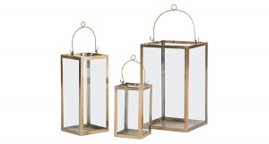 Brass Lantern Grouping