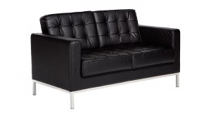 Knoll Loveseat - Black