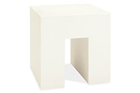 Vignelli Cube White