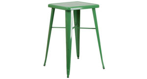Marais Metal Highboy Table - Green