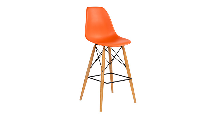Eames Barstool – Orange