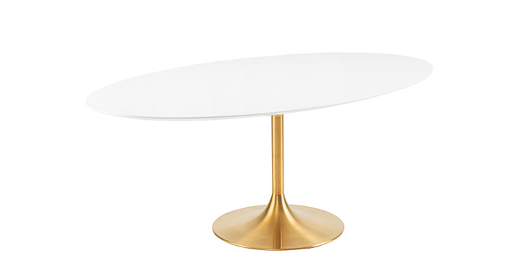 Tulip Dining Table – Gold