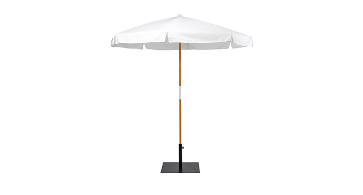 White Round Umbrella