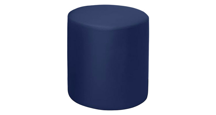 Navy Ottoman