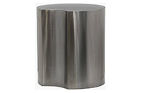 Iron Drum End Table