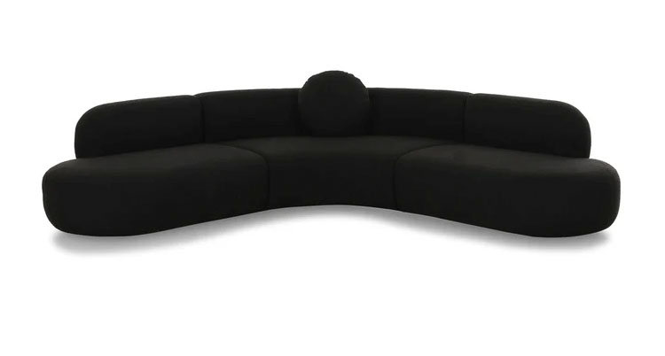 Pill Sectional – Black